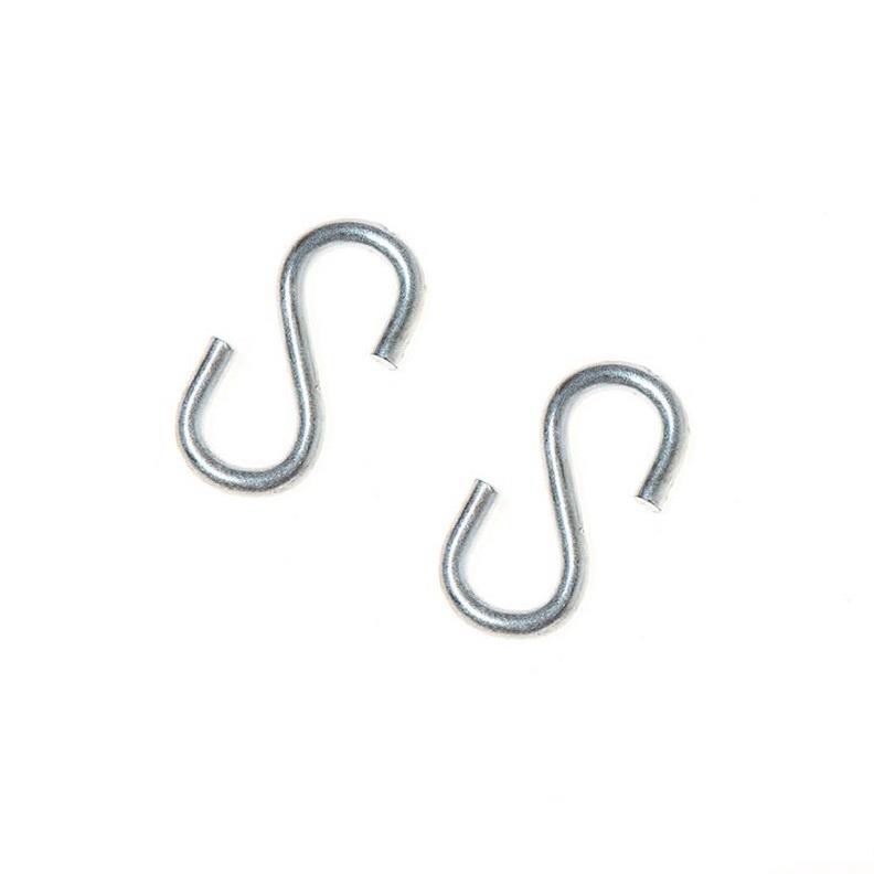 HOOK 7 MM S-SHAPED. STAINLESS STEEL 2DD