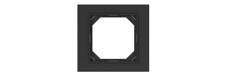 FRAME 1PL. BLACK R01 QR 1000