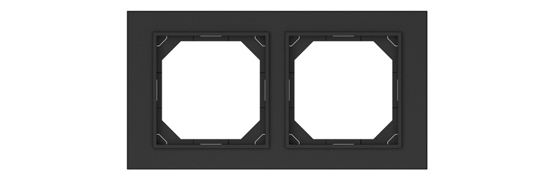 FRAME 2PL.BLACK R02 QR 1000