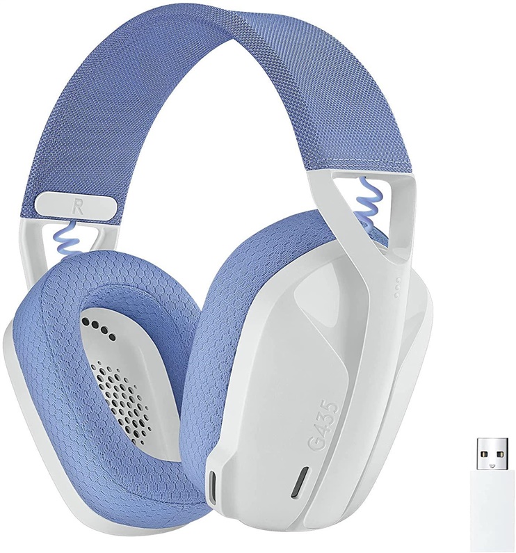 HEADPHONES LOGITECH G435 WHITE