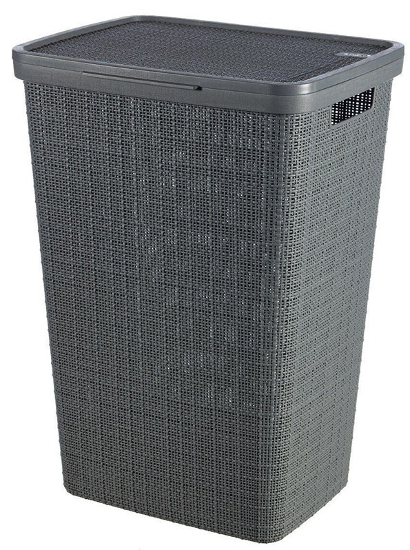 LAUNDRY HAMPER JUTE 58L DEEP SHADOW