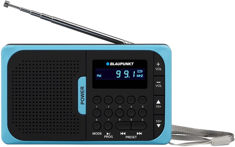 Mobilais radiouztvērējs Blaupunkt PR5BL. melna