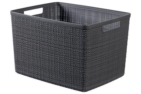 BASKET JUTE L 20L DEEP SHADOW