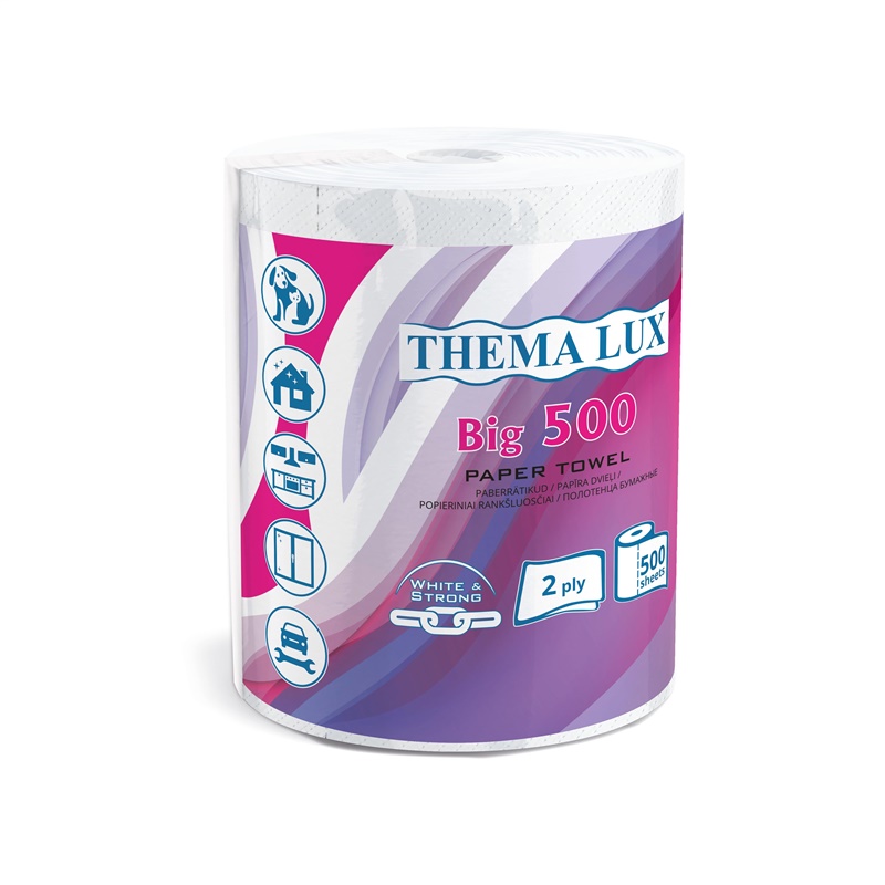 PAPER TOWEL 1ROLL 500SHEET 100METTER 2PL