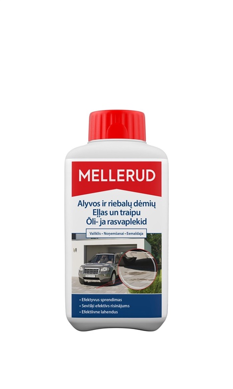 Alyvos ir riebalų dėmių valiklis MELLERUD. 0.5 l