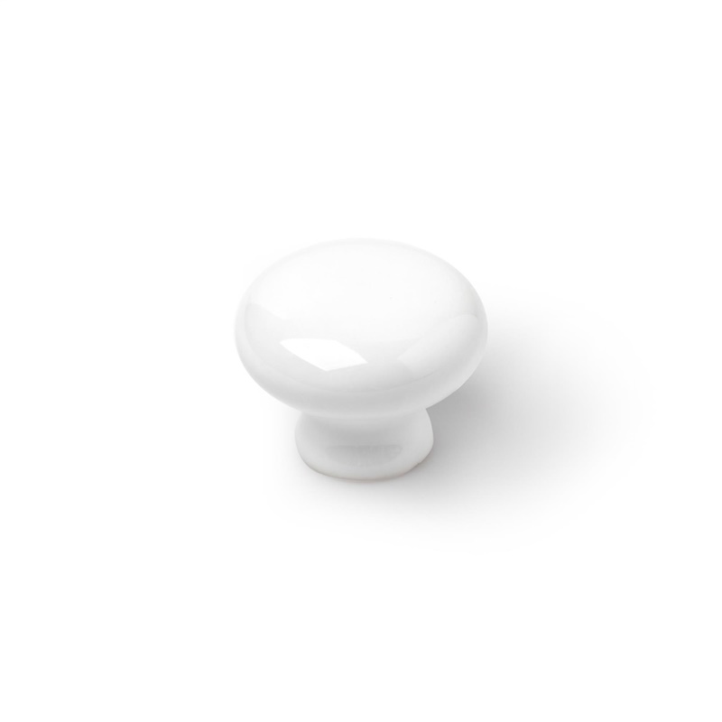 FURNITURE KNOB D30 7-821.30.01 WHITE