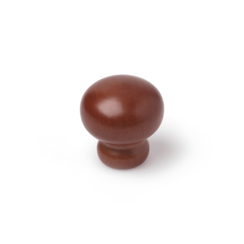 FURNITURE KNOB D30 7-259.91 WALNUT