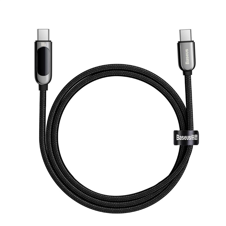 Laidas BASEUS USB TypeC M. USB TypeC M. 1m. juodas CATSK-B01