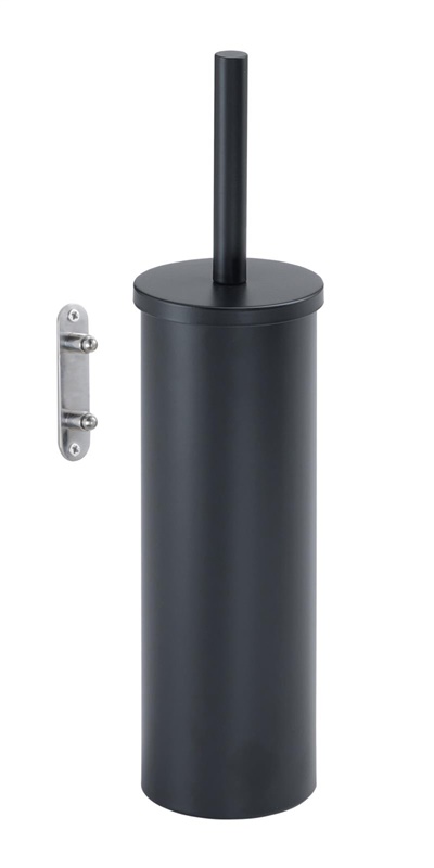 FLIP WALL TOILET BRUSH HOLDER BLACK MATT