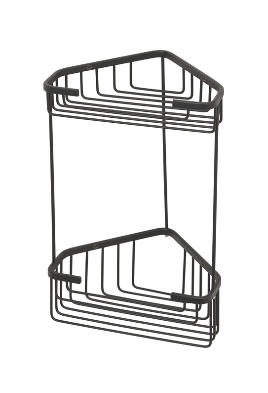 CORNER SHOWER BASKET MATT BALCK