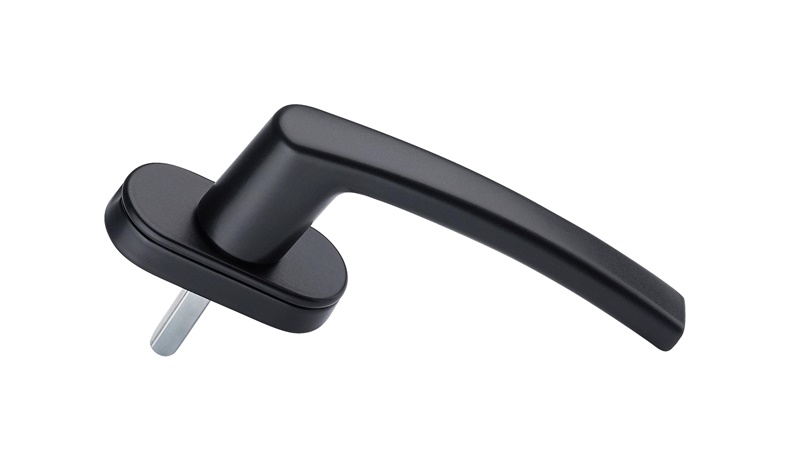 ALU. WINDOW HANDLE BLACK JGLAWHY01-3