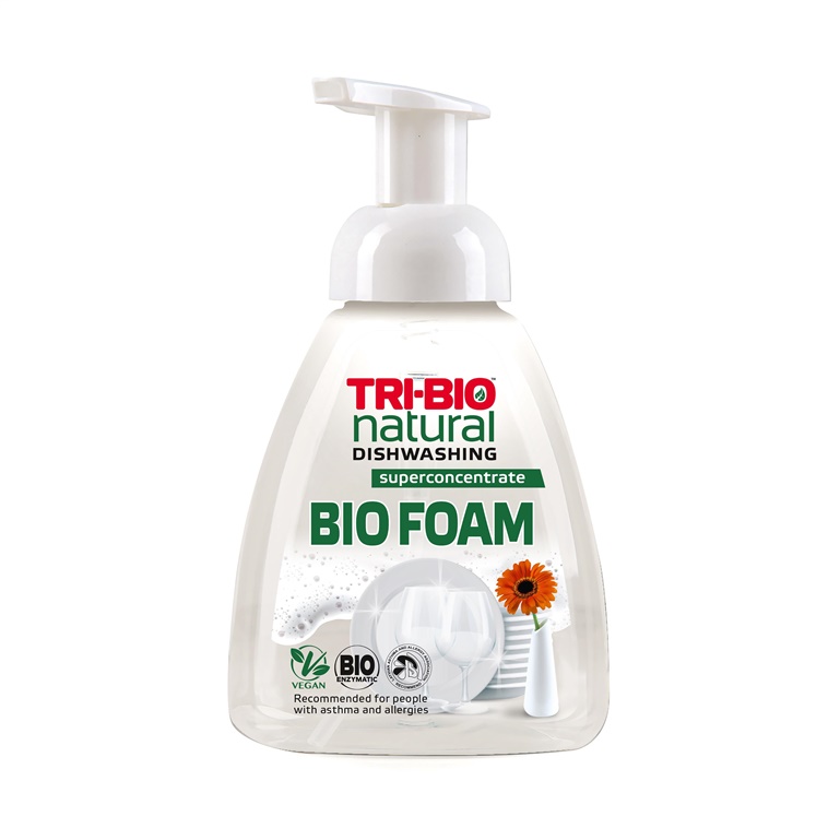 DISHWASHING BIO FOAM. TRI BIO. 0.3L