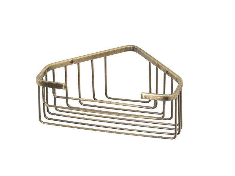 CORNER SHOWER BASKET 248344009 BRONZE