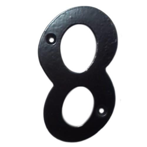 NUMBER 8 GB-2531_8 105X65MM BLACK