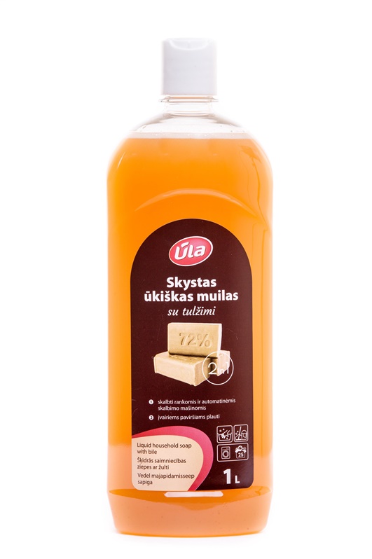 Skystas ūkiškas muilas su tulžimi. Ūla. 1 kg