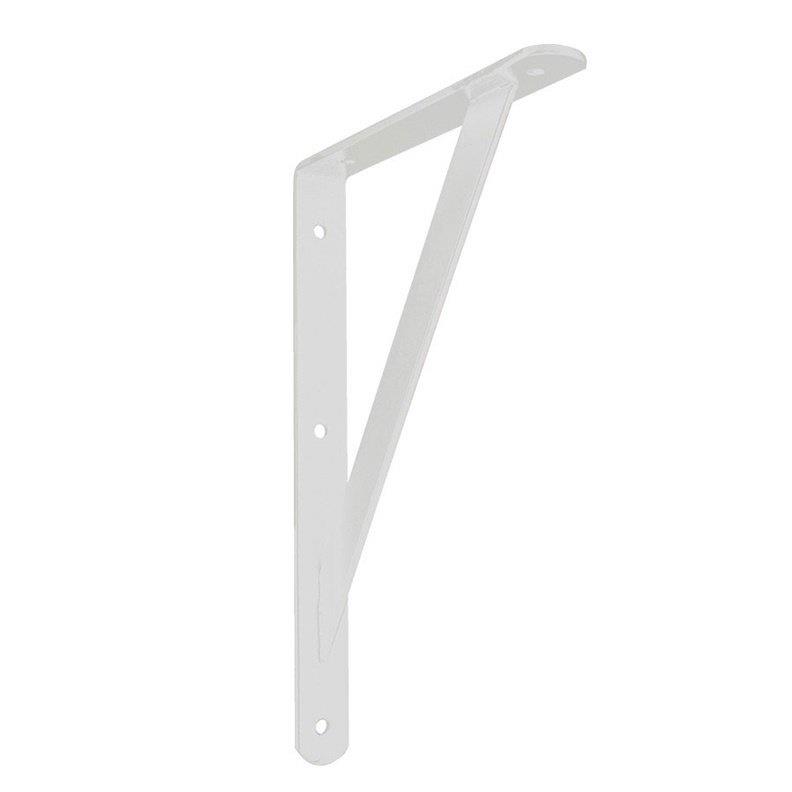 SHELF BRACKET WITH SUPPORT 300X200 WHITE