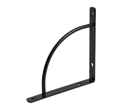 SHELF BRACKET 180X180 BLACK HH81716