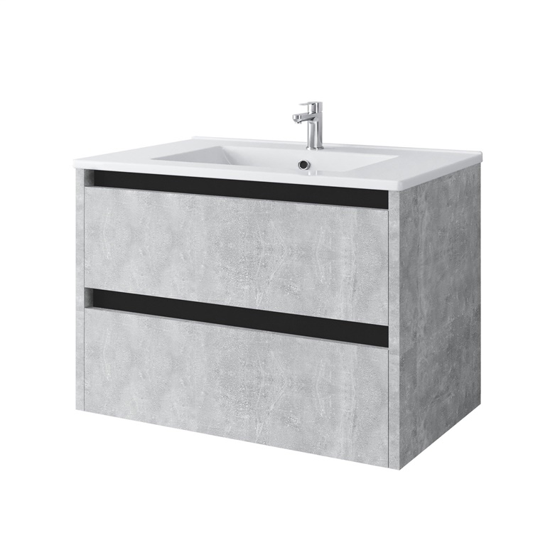 WASHBASIN CABINET SA 70DL CONCRETE