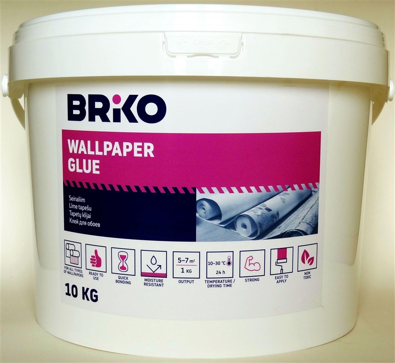 WALLPAPER GLUE BRIKO 10KG