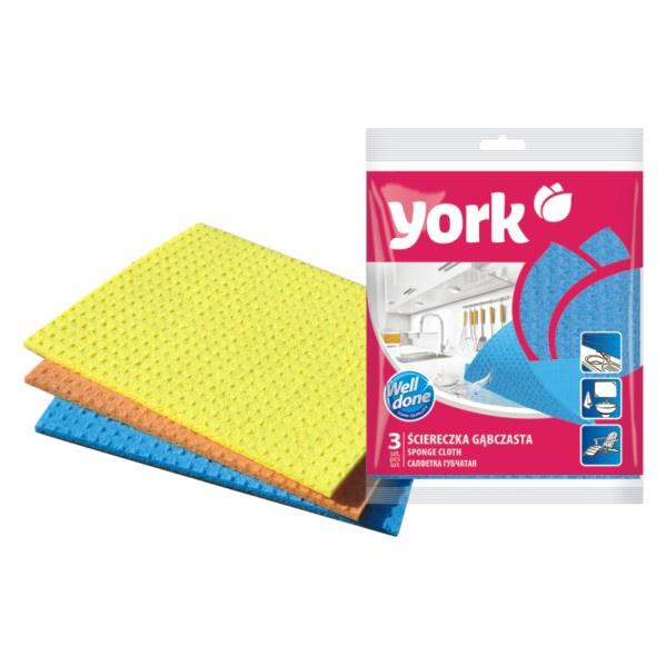 NAPKIN SPONGY YORK 3PC(2401)