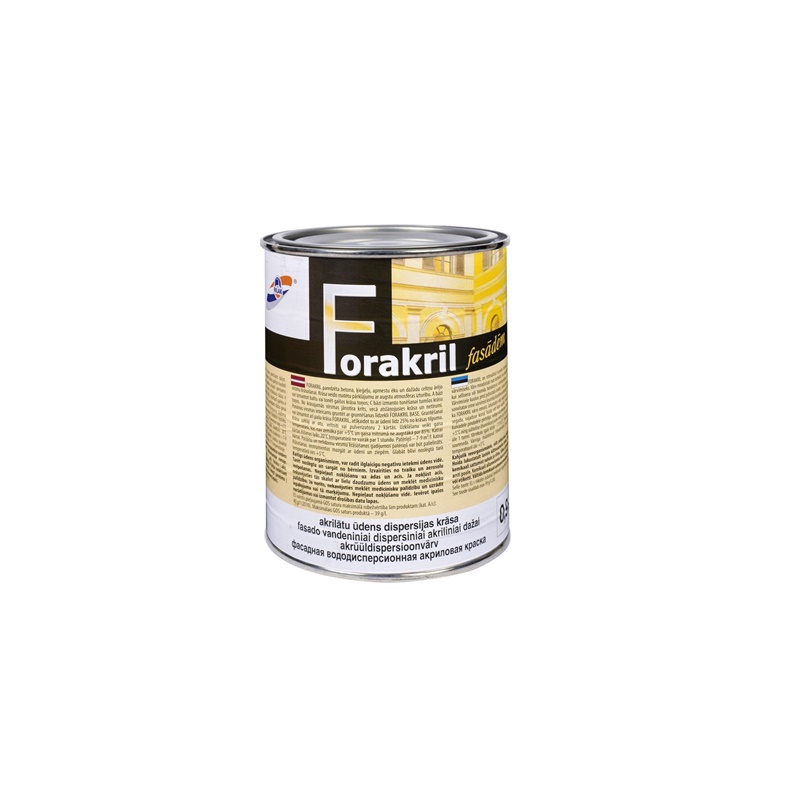 FACADE PAINT FORAKRIL A 0.9L