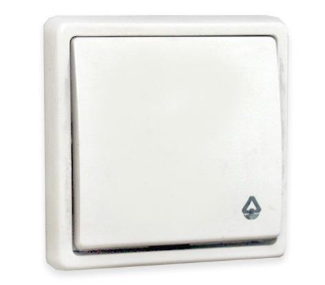 LIGHT BUTTON P110-012 V WHITE ST150