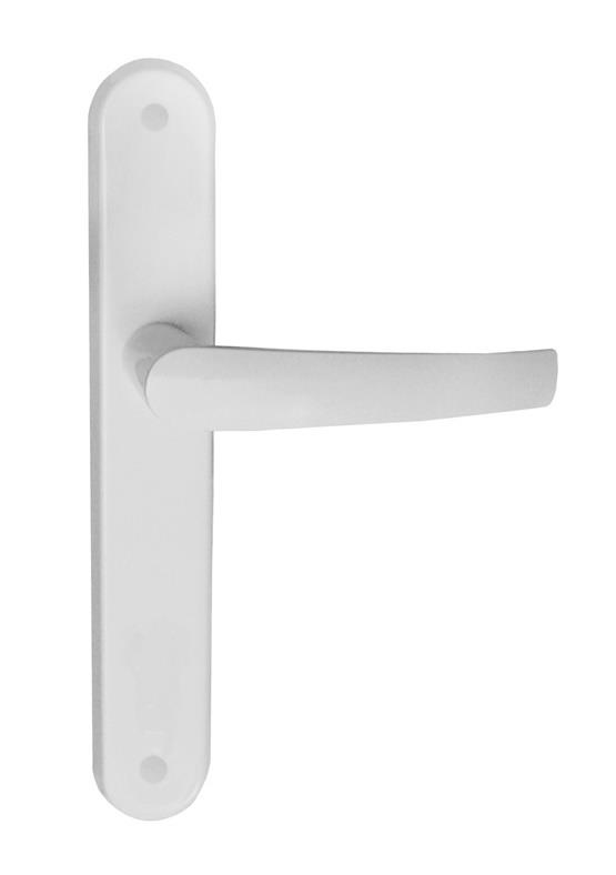 HANDLE BETA ON PLATE WITHOUT HOLE WHITE