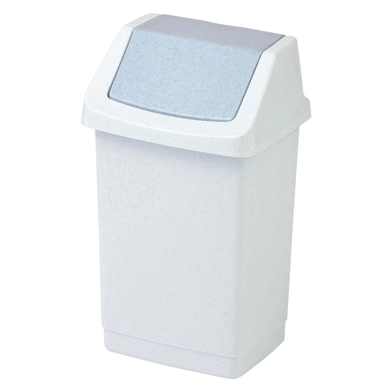 TRASH BIN CURVER CLICK-IT 9L GREY