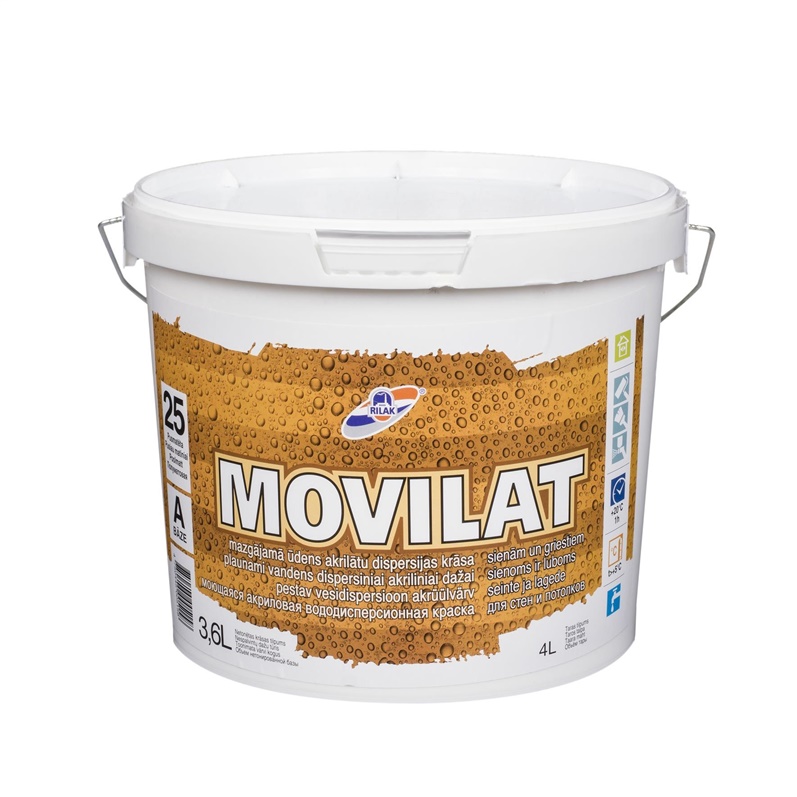 KRĀSA MOVILAT 25A PMAT 4.4KG/3.6L