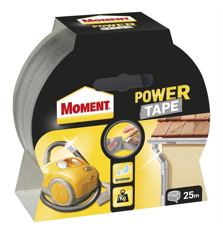 MOMENT POWER TAPE 25M SILVER