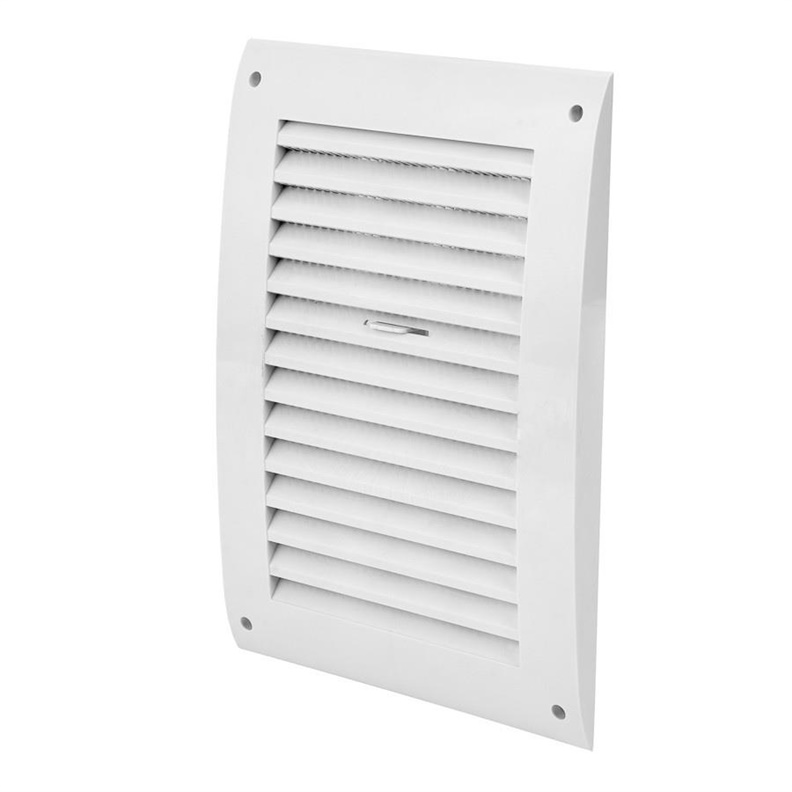 GRILLE PLASTIC ADJUSTABLE 250X170. WHITE