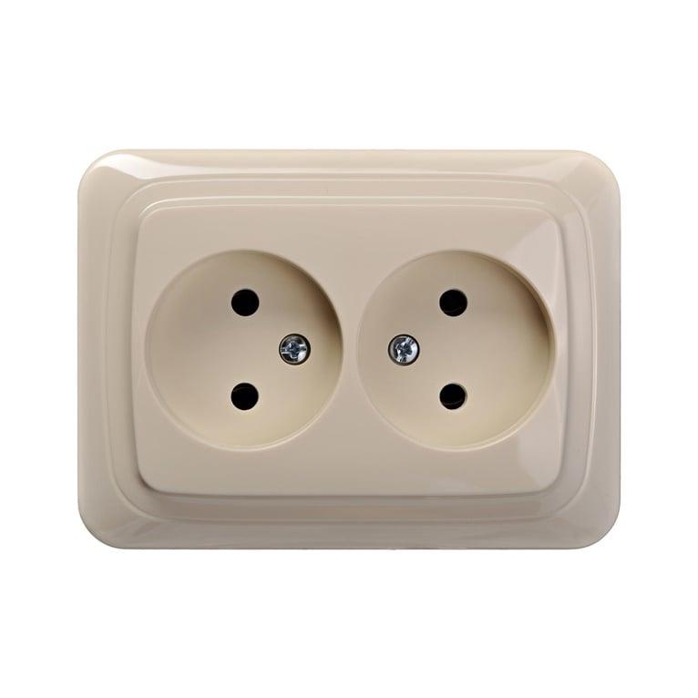 POWERP UND. 2PLUGS IKL 10-009 SAND