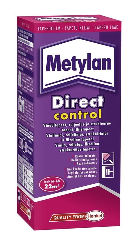 Tapešu līme Metylan Direct Control. 200 g