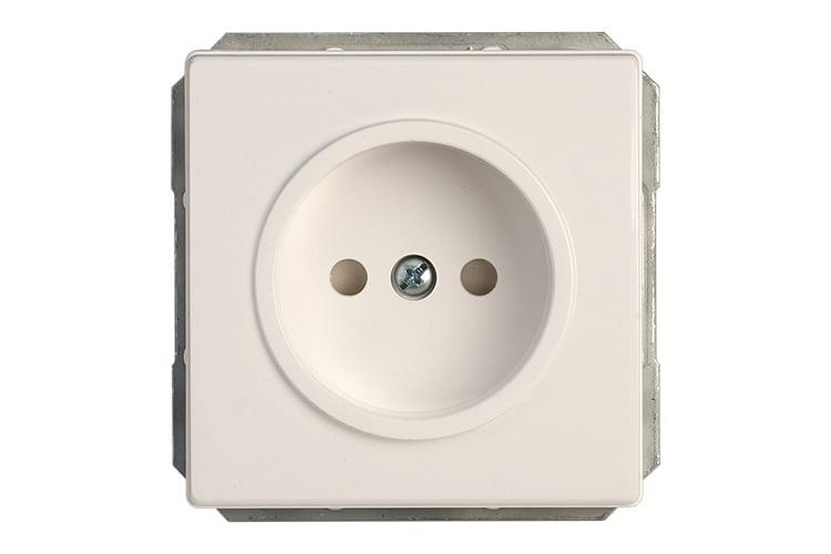 PLUG SOCKET RP16-001-22 V WHITE ST150