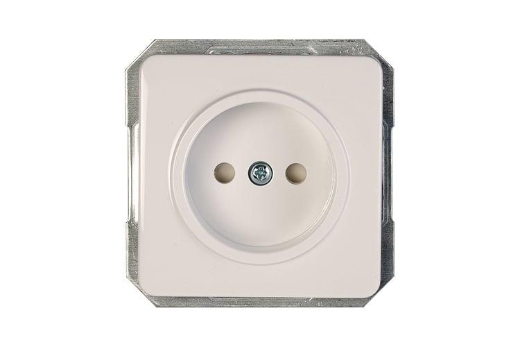 PLUG SOCKET RP16-001-22 V WHITE LX200