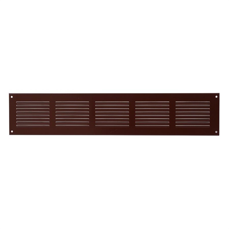 GRILLE METAL 500X100. BROWN