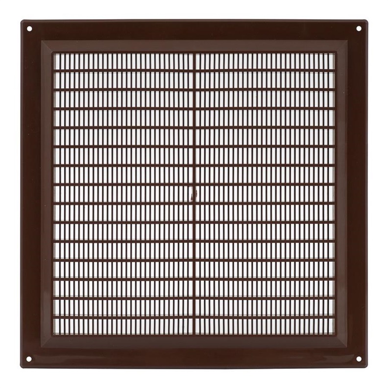 GRILLE VENTILATION 250X250. BROWN