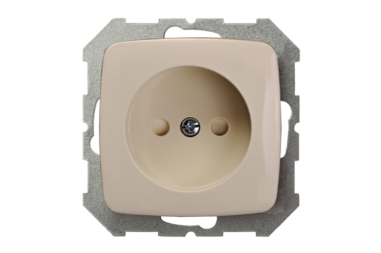 SOCKET SINGLE BEIGE LIREGUS