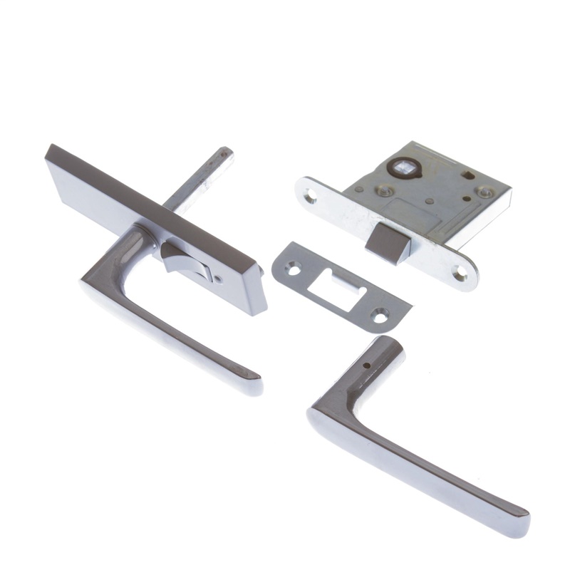 LATCH WITH POLISHED HANDLE