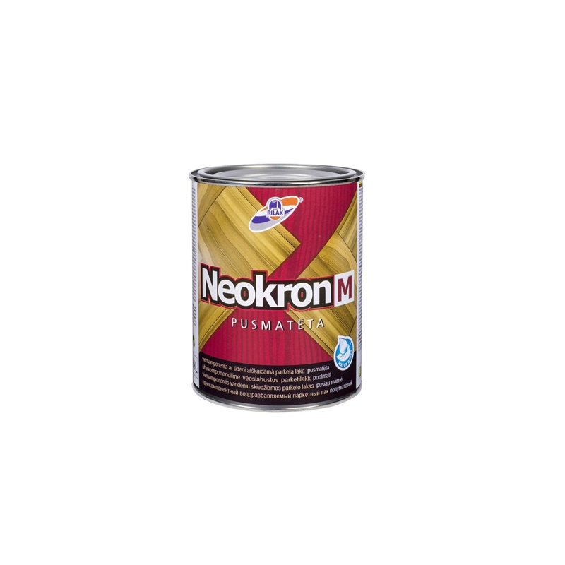 FLOOR VARNISH NEOKROM M 0.9L POOLMATT