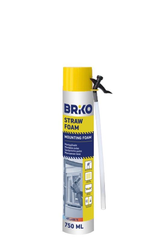 BRK369909 BRIKO MONTAGE FOAM 750ML