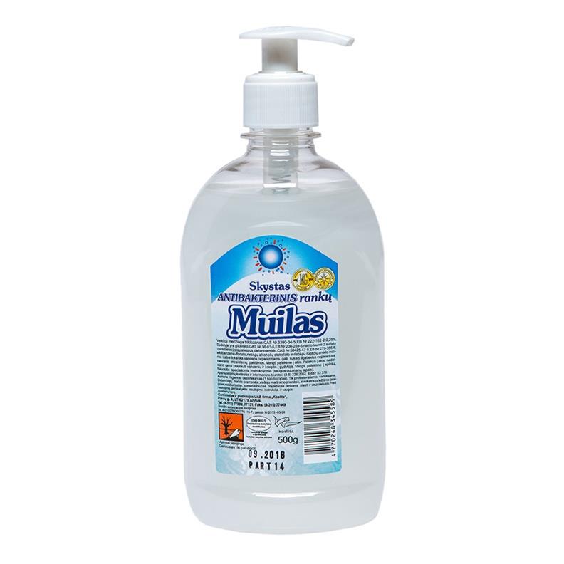 Skystas antibakterinis muilas. 500 ml