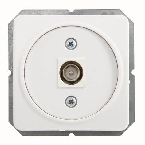 TV SOCKET TVL01-02 WHITE LX200