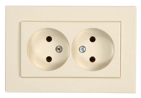 SOCKET DOUBLE BEIGE XP