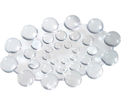 PVC SOAP DISH SPOT 2004 P2 WHITE