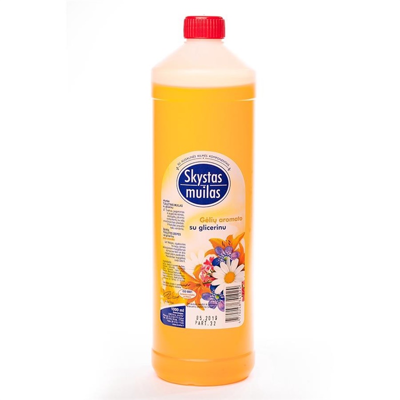 LIQUID SOAP FLOWER AROM WITH GLIC 1000ML