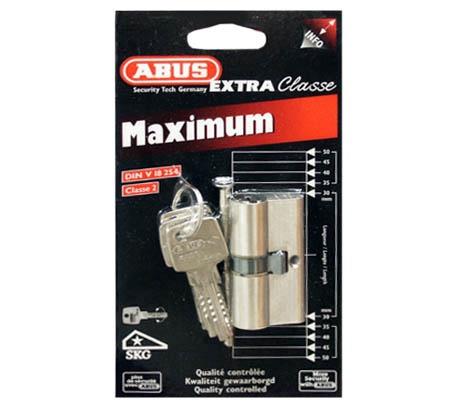 LOCK CYLINDER D6 30X30MM NICKEL 5K