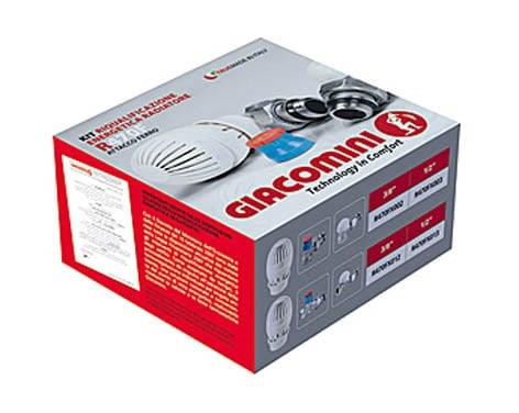 RADIATORA KOMPL. TAISNS 1/2 GIACOMINI RADIATORA KOMPL. TAISNS 1/2 GIACOMINI