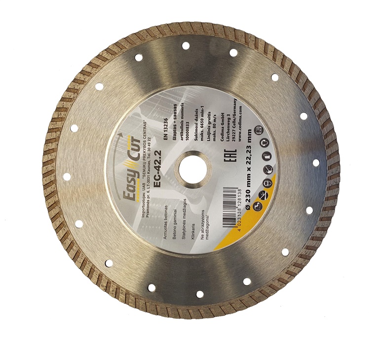 DIAMOND BLADE TURBO 125X2.2X22.23 MM