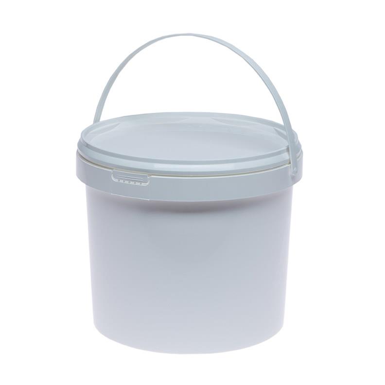 BUCKET PLASTIC FOOD  WITH COVER 5.5 L